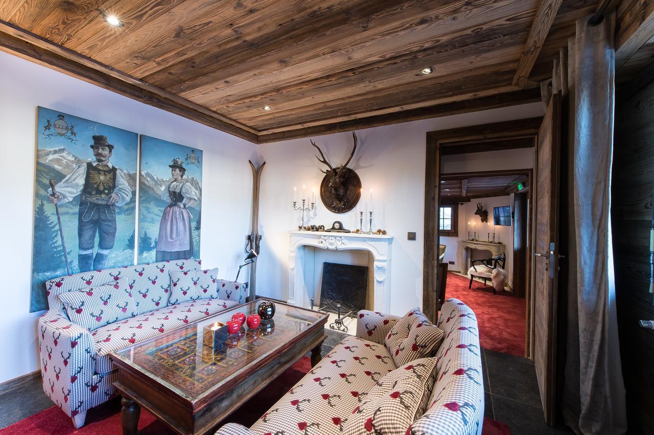 Le Chalet Blanc Megeve Exterior photo